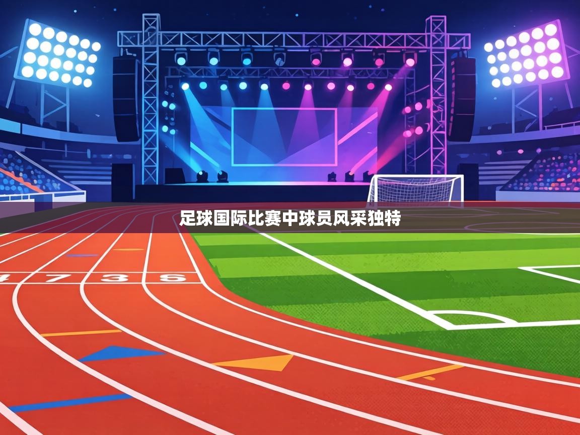 足球国际比赛中球员风采独特